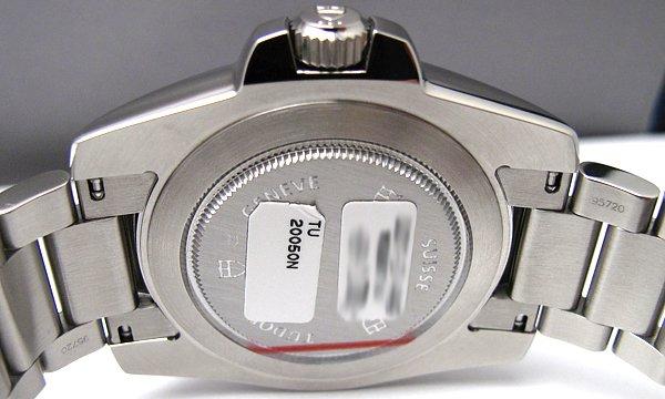 チュードル グランツアーデイト 20050N ステンレス ブラック 41.0mm